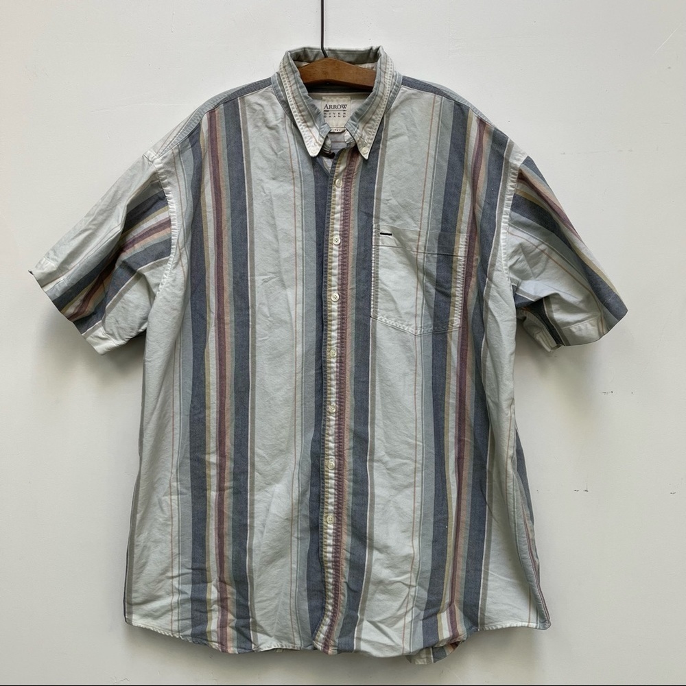 Arrow River Brand Short Sleeve Button Down